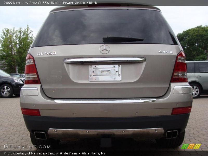 Pewter Metallic / Black 2009 Mercedes-Benz GL 550 4Matic