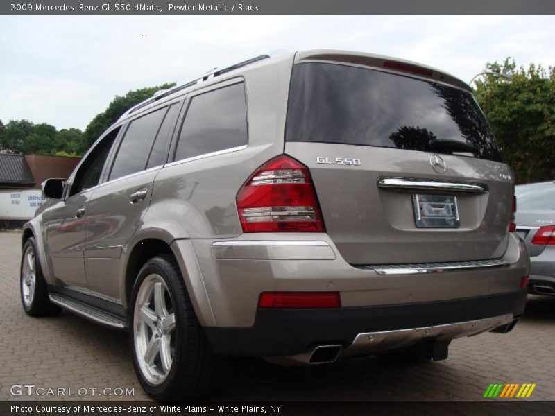 Pewter Metallic / Black 2009 Mercedes-Benz GL 550 4Matic