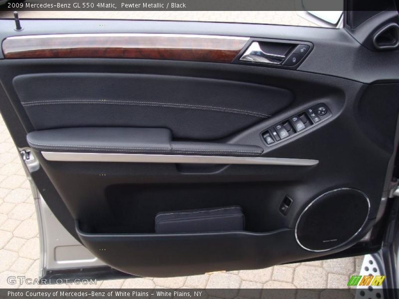 Pewter Metallic / Black 2009 Mercedes-Benz GL 550 4Matic