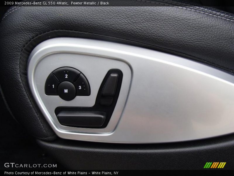 Pewter Metallic / Black 2009 Mercedes-Benz GL 550 4Matic