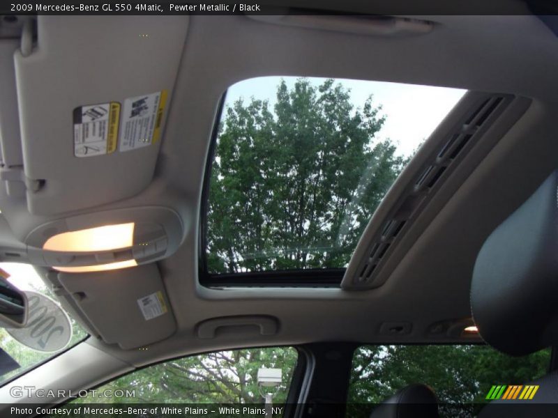 Pewter Metallic / Black 2009 Mercedes-Benz GL 550 4Matic