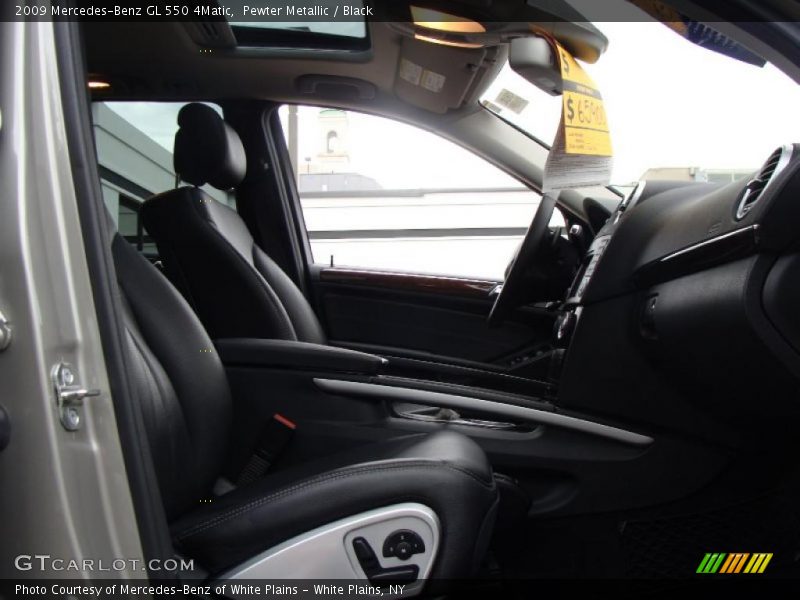 Pewter Metallic / Black 2009 Mercedes-Benz GL 550 4Matic