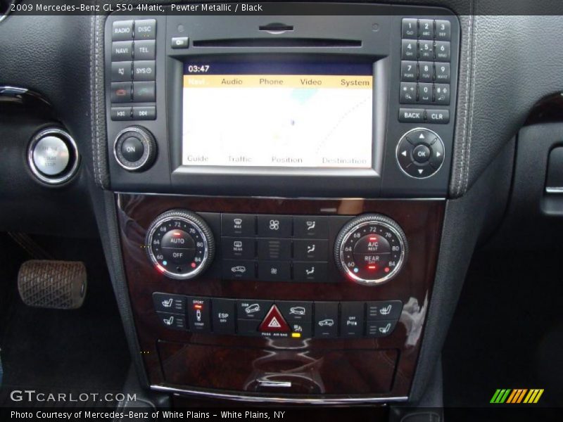 Pewter Metallic / Black 2009 Mercedes-Benz GL 550 4Matic