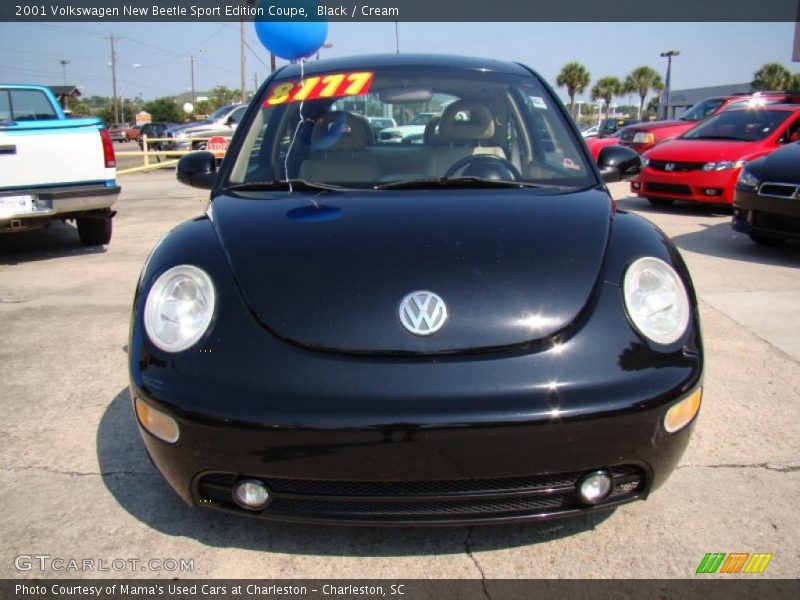 Black / Cream 2001 Volkswagen New Beetle Sport Edition Coupe