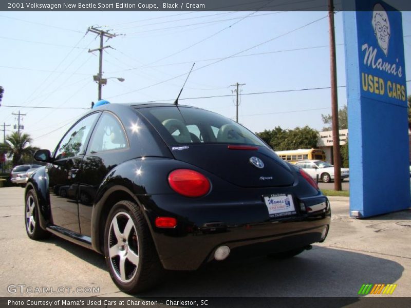 Black / Cream 2001 Volkswagen New Beetle Sport Edition Coupe