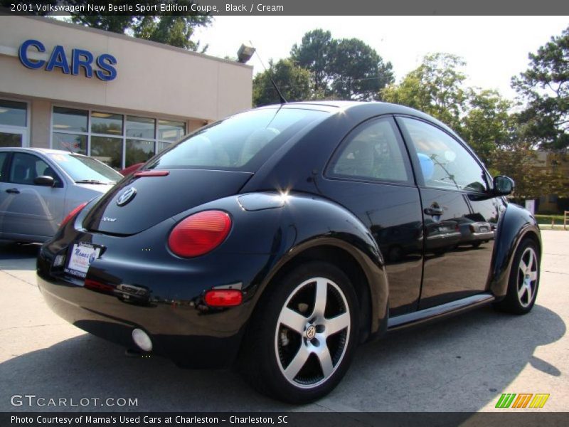 Black / Cream 2001 Volkswagen New Beetle Sport Edition Coupe