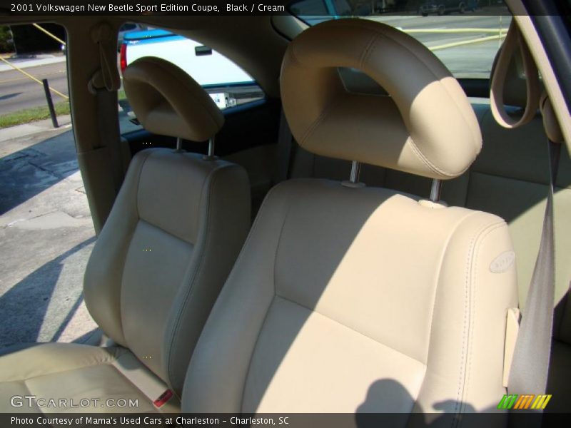 Black / Cream 2001 Volkswagen New Beetle Sport Edition Coupe