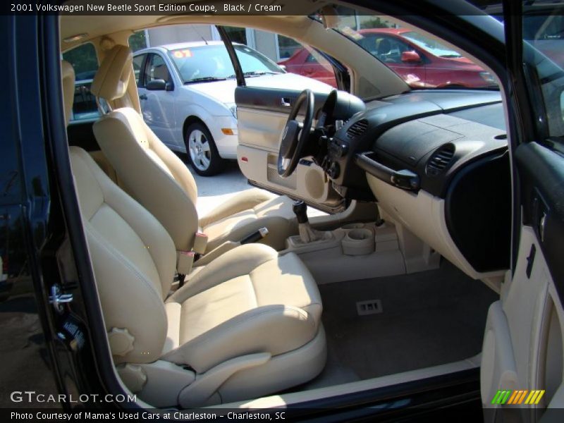 Black / Cream 2001 Volkswagen New Beetle Sport Edition Coupe