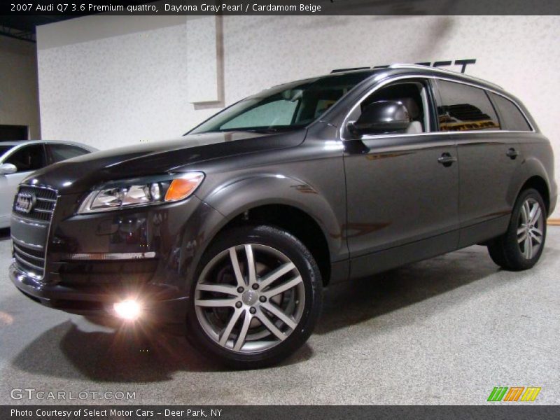 Daytona Gray Pearl / Cardamom Beige 2007 Audi Q7 3.6 Premium quattro