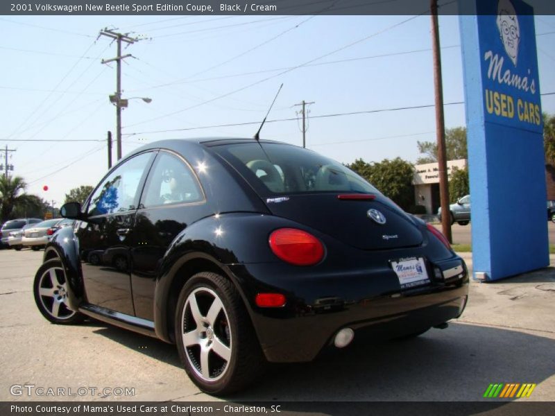 Black / Cream 2001 Volkswagen New Beetle Sport Edition Coupe