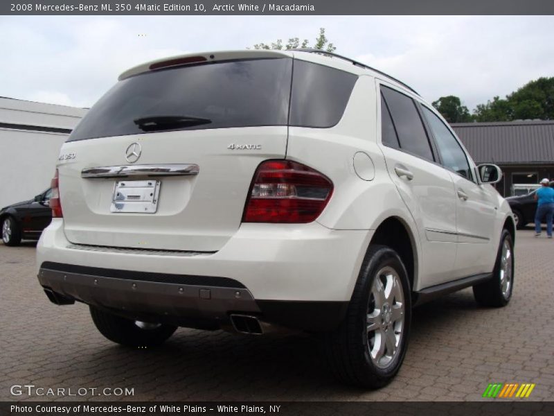Arctic White / Macadamia 2008 Mercedes-Benz ML 350 4Matic Edition 10