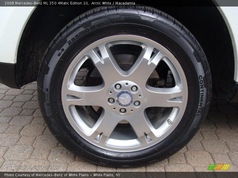 Arctic White / Macadamia 2008 Mercedes-Benz ML 350 4Matic Edition 10