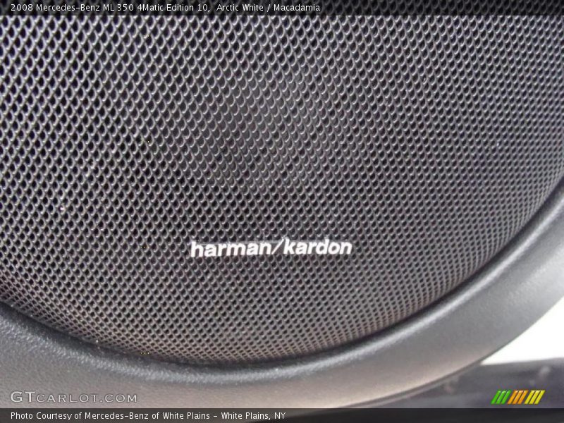 Arctic White / Macadamia 2008 Mercedes-Benz ML 350 4Matic Edition 10
