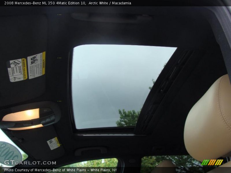 Arctic White / Macadamia 2008 Mercedes-Benz ML 350 4Matic Edition 10