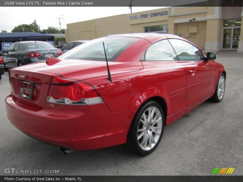 Passion Red / Calcite Cream 2008 Volvo C70 T5
