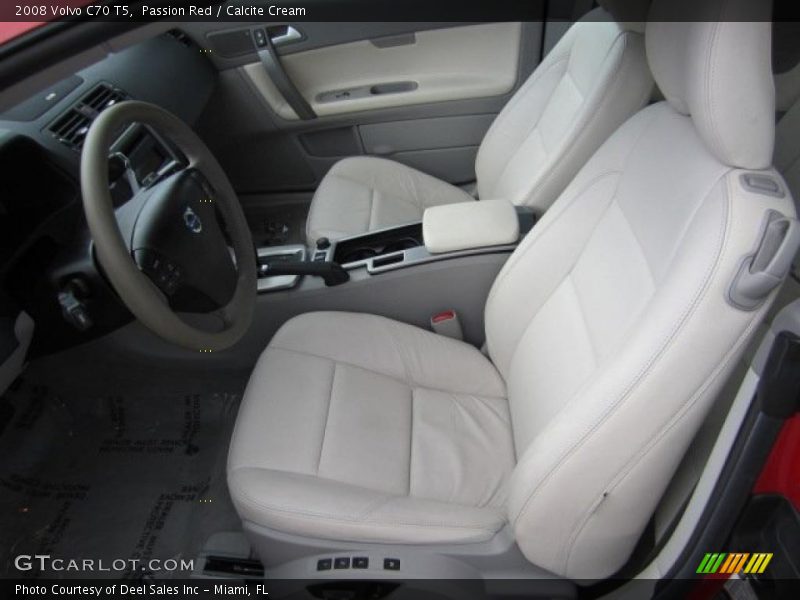 Passion Red / Calcite Cream 2008 Volvo C70 T5