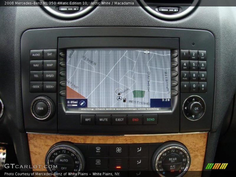 Arctic White / Macadamia 2008 Mercedes-Benz ML 350 4Matic Edition 10