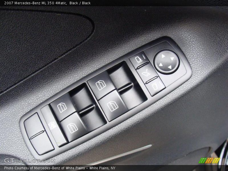 Black / Black 2007 Mercedes-Benz ML 350 4Matic
