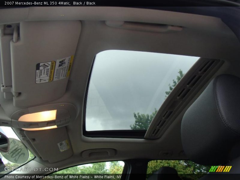 Black / Black 2007 Mercedes-Benz ML 350 4Matic