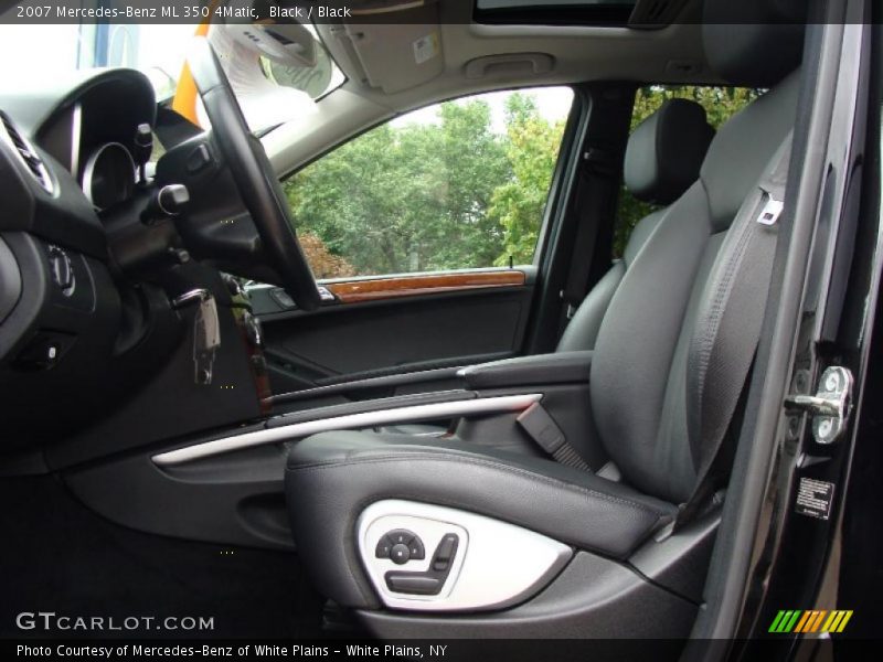 Black / Black 2007 Mercedes-Benz ML 350 4Matic
