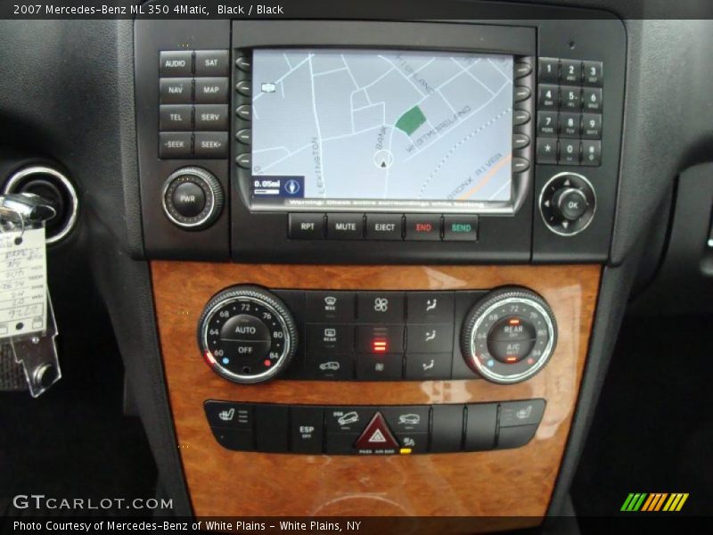 Black / Black 2007 Mercedes-Benz ML 350 4Matic
