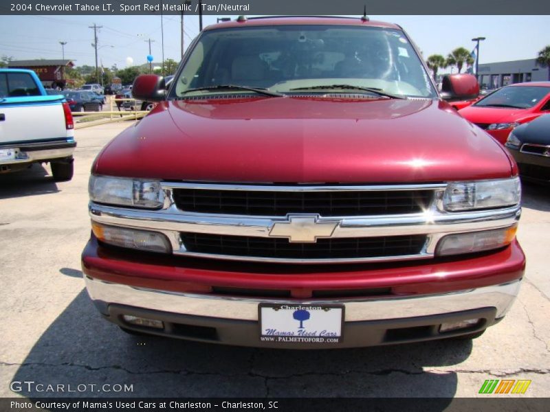 Sport Red Metallic / Tan/Neutral 2004 Chevrolet Tahoe LT