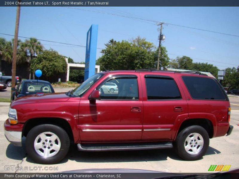Sport Red Metallic / Tan/Neutral 2004 Chevrolet Tahoe LT
