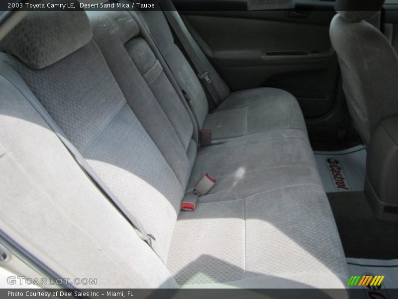 Desert Sand Mica / Taupe 2003 Toyota Camry LE