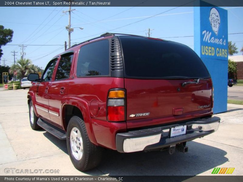 Sport Red Metallic / Tan/Neutral 2004 Chevrolet Tahoe LT