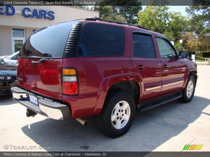 Sport Red Metallic / Tan/Neutral 2004 Chevrolet Tahoe LT