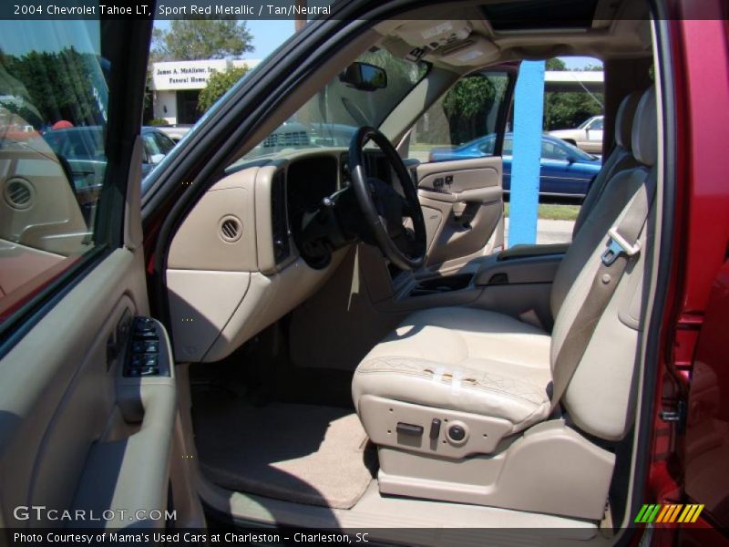 Sport Red Metallic / Tan/Neutral 2004 Chevrolet Tahoe LT