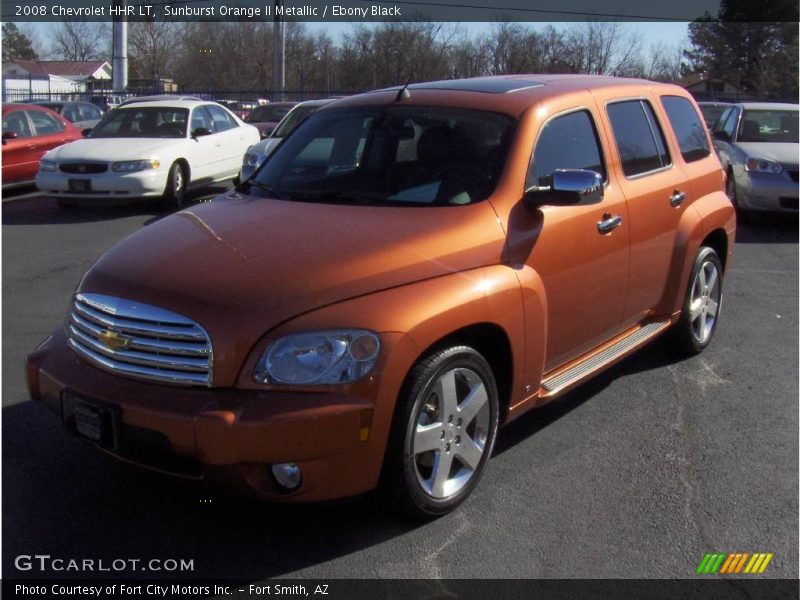 Sunburst Orange II Metallic / Ebony Black 2008 Chevrolet HHR LT