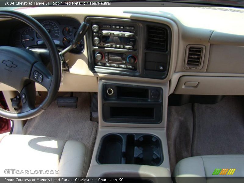 Sport Red Metallic / Tan/Neutral 2004 Chevrolet Tahoe LT