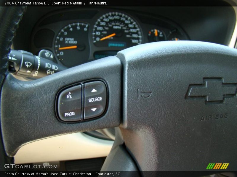 Sport Red Metallic / Tan/Neutral 2004 Chevrolet Tahoe LT