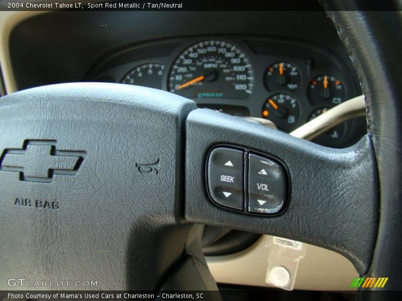 Sport Red Metallic / Tan/Neutral 2004 Chevrolet Tahoe LT