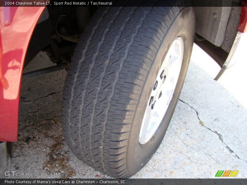 Sport Red Metallic / Tan/Neutral 2004 Chevrolet Tahoe LT