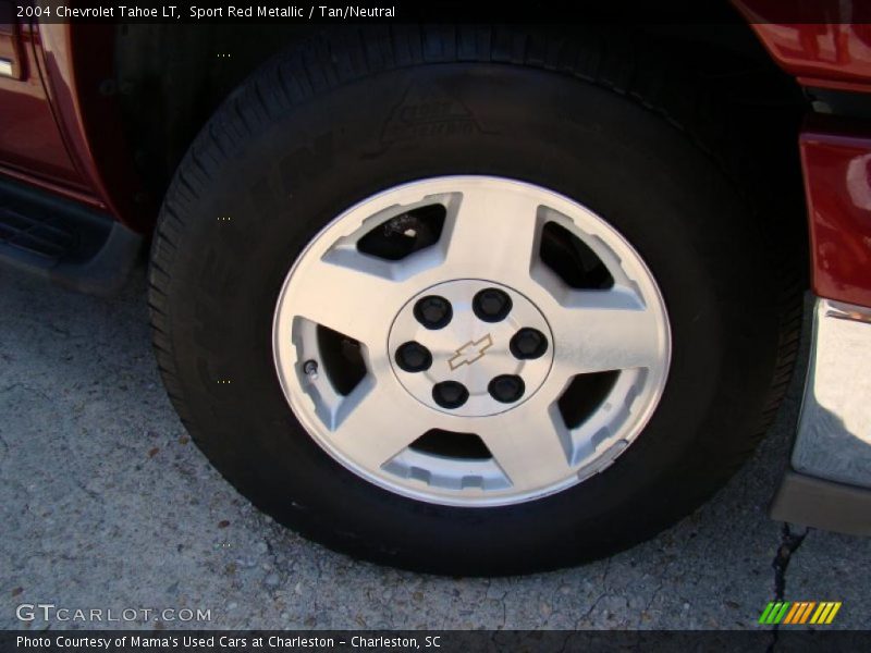 Sport Red Metallic / Tan/Neutral 2004 Chevrolet Tahoe LT