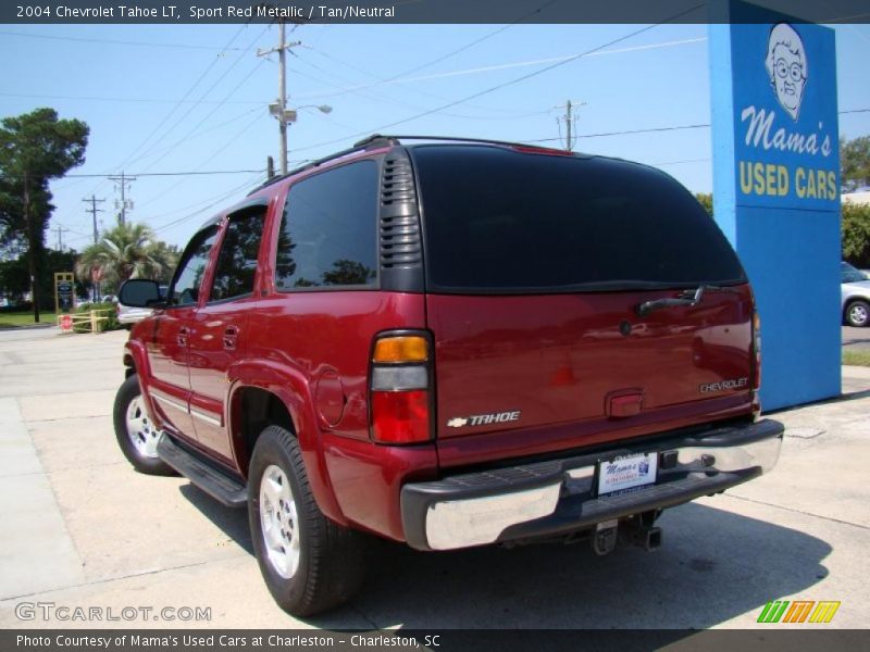 Sport Red Metallic / Tan/Neutral 2004 Chevrolet Tahoe LT