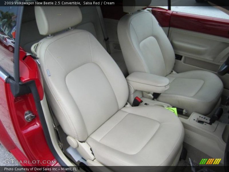 Salsa Red / Cream 2009 Volkswagen New Beetle 2.5 Convertible
