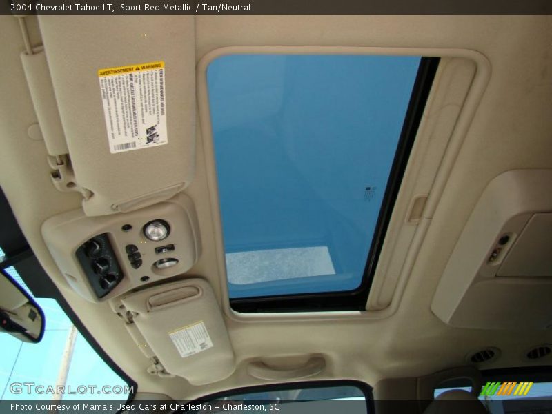 Sport Red Metallic / Tan/Neutral 2004 Chevrolet Tahoe LT