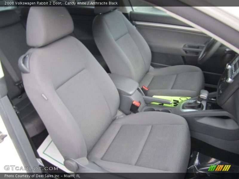 Candy White / Anthracite Black 2008 Volkswagen Rabbit 2 Door