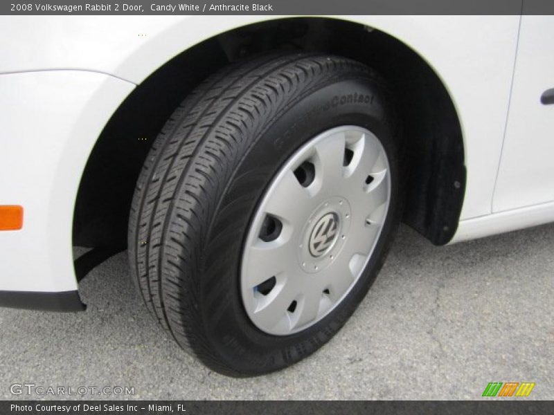 Candy White / Anthracite Black 2008 Volkswagen Rabbit 2 Door