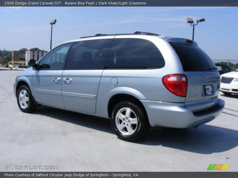 Butane Blue Pearl / Dark Khaki/Light Graystone 2006 Dodge Grand Caravan SXT