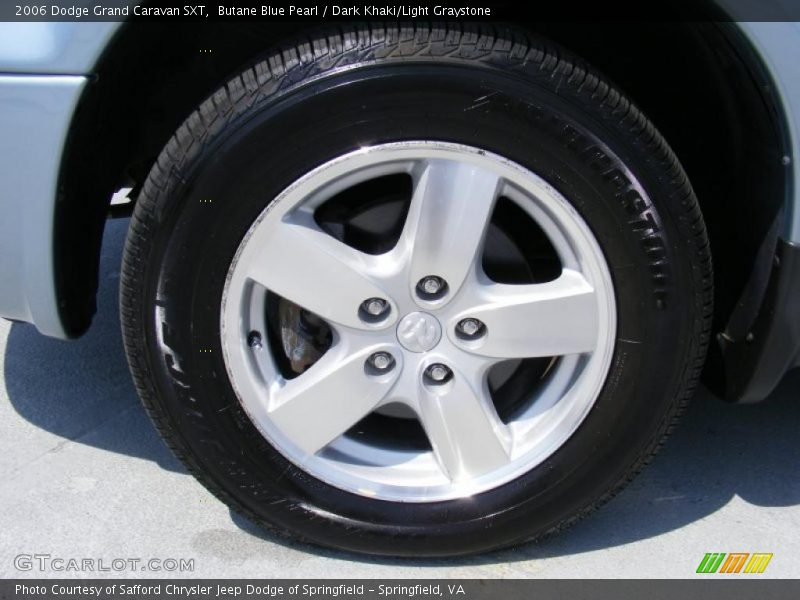 Butane Blue Pearl / Dark Khaki/Light Graystone 2006 Dodge Grand Caravan SXT