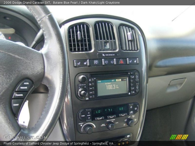 Butane Blue Pearl / Dark Khaki/Light Graystone 2006 Dodge Grand Caravan SXT