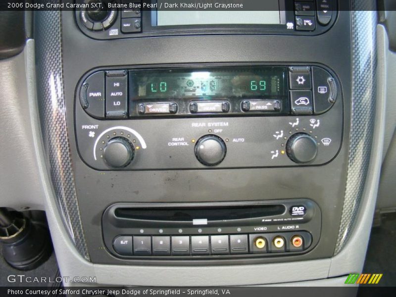 Butane Blue Pearl / Dark Khaki/Light Graystone 2006 Dodge Grand Caravan SXT