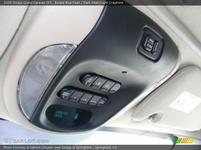 Butane Blue Pearl / Dark Khaki/Light Graystone 2006 Dodge Grand Caravan SXT