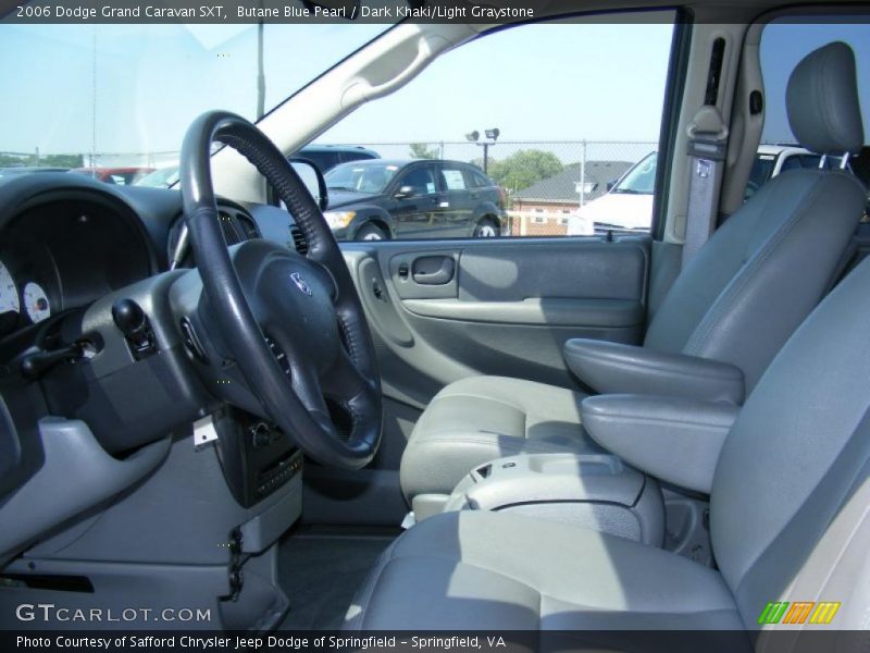 Butane Blue Pearl / Dark Khaki/Light Graystone 2006 Dodge Grand Caravan SXT