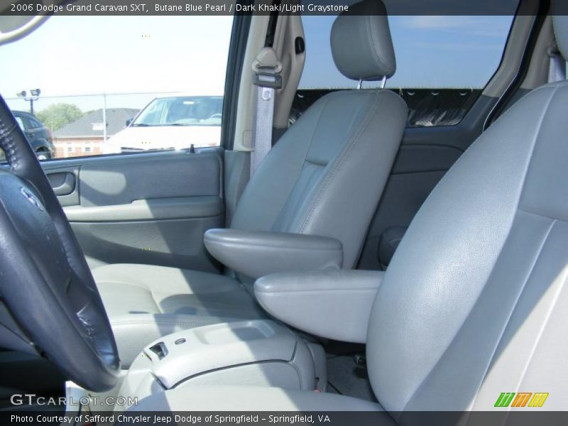 Butane Blue Pearl / Dark Khaki/Light Graystone 2006 Dodge Grand Caravan SXT
