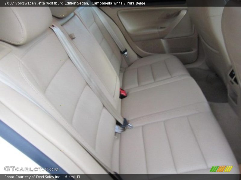 Campanella White / Pure Beige 2007 Volkswagen Jetta Wolfsburg Edition Sedan